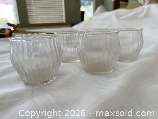 MaxSold Auction: Lot of 7 Clear Glass Candle Holders - Ribbed & Cut Star - Las Vegas (Nevada, USA) PARTNER MANAGED Estate Sale Online Auction - Argent Star Court