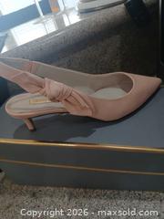 MaxSold Auction: Louise et Cie 7.5 Cheeky Pink Sofia Calf Slingback - Las Vegas (Nevada, USA) PARTNER MANAGED Estate Sale Online Auction - Argent Star Court