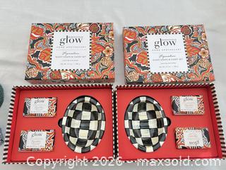 MaxSold Auction: Mackenzie-Childs & Beekman Soap Sets with Ceramic Caddy - Las Vegas (Nevada, USA) PARTNER MANAGED Estate Sale Online Auction - Argent Star Court