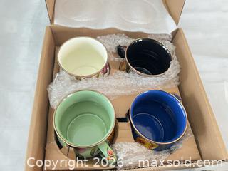 MaxSold Auction: MacKenzie-Childs Floral Multicolor Covered Jar & Mug Gift Set - Las Vegas (Nevada, USA) PARTNER MANAGED Estate Sale Online Auction - Argent Star Court