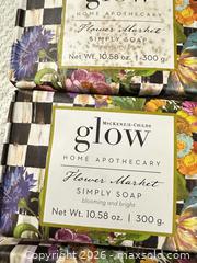MaxSold Auction: Mackenzie-Childs Flower Market Bar Soap 4-Pack - Las Vegas (Nevada, USA) PARTNER MANAGED Estate Sale Online Auction - Argent Star Court