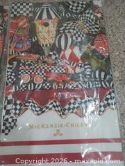 MaxSold Auction: Mackenzie-Childs Tannenbaum Nutcracker Holiday Dish Towels (2) - Las Vegas (Nevada, USA) PARTNER MANAGED Estate Sale Online Auction - Argent Star Court