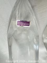 MaxSold Auction: Marquis by Waterford Clear Lead Crystal Glass Slipper Pair - Las Vegas (Nevada, USA) PARTNER MANAGED Estate Sale Online Auction - Argent Star Court