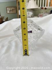 MaxSold Auction: Marquis by Waterford Crystal Diamond Cut Starburst Candy Dish - Las Vegas (Nevada, USA) PARTNER MANAGED Estate Sale Online Auction - Argent Star Court