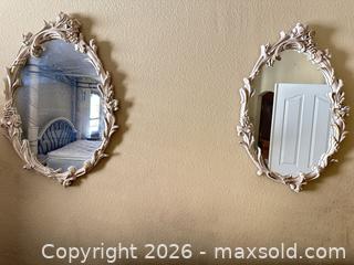 MaxSold Auction: Pair of Rococo/Baroque Gold Gilded Wall Mirrors, Medium - Las Vegas (Nevada, USA) PARTNER MANAGED Estate Sale Online Auction - Argent Star Court