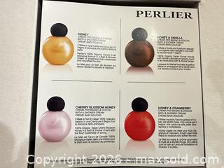 MaxSold Auction: Perlier Shower Cream / Body Wash Set — 4 Scents in Glass Bottles - Las Vegas (Nevada, USA) PARTNER MANAGED Estate Sale Online Auction - Argent Star Court