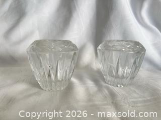 MaxSold Auction: Princess House Clear Glass Votive Candle Holders (2) - Las Vegas (Nevada, USA) PARTNER MANAGED Estate Sale Online Auction - Argent Star Court