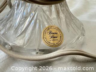 MaxSold Auction: Princess House Pair Lead Crystal Table Lamps from West Germany - Las Vegas (Nevada, USA) PARTNER MANAGED Estate Sale Online Auction - Argent Star Court