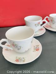 MaxSold Auction: Princess House Rose Garden Teacup and Saucer Set (4) - Las Vegas (Nevada, USA) PARTNER MANAGED Estate Sale Online Auction - Argent Star Court