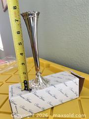 MaxSold Auction: Princess House Silver-Plated Bud Vase, 6–8 in - Las Vegas (Nevada, USA) PARTNER MANAGED Estate Sale Online Auction - Argent Star Court