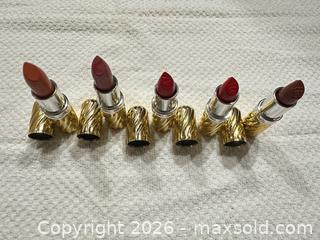 MaxSold Auction: Princess Marcella Borghese Lipstick Lot of 5 — Frost/Shimmer Shades - Las Vegas (Nevada, USA) PARTNER MANAGED Estate Sale Online Auction - Argent Star Court