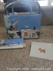 MaxSold Auction: Radley Light Blue Printed Saffiano Leather Shoulder Bag - Las Vegas (Nevada, USA) PARTNER MANAGED Estate Sale Online Auction - Argent Star Court