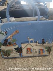 MaxSold Auction: Radley Light Blue Printed Saffiano Leather Shoulder Bag - Las Vegas (Nevada, USA) PARTNER MANAGED Estate Sale Online Auction - Argent Star Court