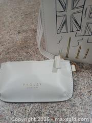 MaxSold Auction: Radley London Top-Handle Tote White/Natural Leather - Las Vegas (Nevada, USA) PARTNER MANAGED Estate Sale Online Auction - Argent Star Court