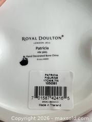 MaxSold Auction: Royal Doulton Patricia HN 5665 Bone China Figurine, 17 cm - Las Vegas (Nevada, USA) PARTNER MANAGED Estate Sale Online Auction - Argent Star Court