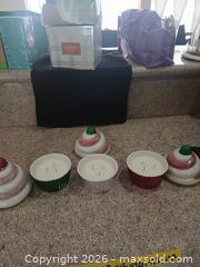 MaxSold Auction: Set of 3 Medium Scented Candles with Ceramic Holders - Las Vegas (Nevada, USA) PARTNER MANAGED Estate Sale Online Auction - Argent Star Court