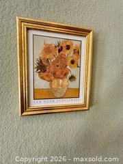 MaxSold Auction: Set of 3 Small Framed Van Gogh Reproduction Prints, Gold - Las Vegas (Nevada, USA) PARTNER MANAGED Estate Sale Online Auction - Argent Star Court