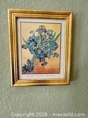 MaxSold Auction: Set of 3 Small Framed Van Gogh Reproduction Prints, Gold - Las Vegas (Nevada, USA) PARTNER MANAGED Estate Sale Online Auction - Argent Star Court