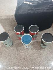 MaxSold Auction: Set of 5 Starbucks Ceramic Travel Mugs/Tumblers, 10 oz - Las Vegas (Nevada, USA) PARTNER MANAGED Estate Sale Online Auction - Argent Star Court