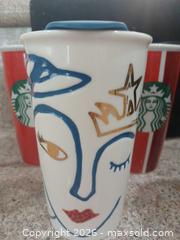 MaxSold Auction: Set of 5 Starbucks Ceramic Travel Mugs/Tumblers, 10 oz - Las Vegas (Nevada, USA) PARTNER MANAGED Estate Sale Online Auction - Argent Star Court