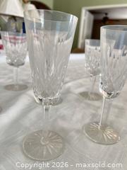 MaxSold Auction: Set of 8 Cut Diamond Pattern Crystal Wine Glasses - Las Vegas (Nevada, USA) PARTNER MANAGED Estate Sale Online Auction - Argent Star Court