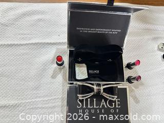 MaxSold Auction: Sillage Novelty Lipstick Set with Decorative Bow Box - Las Vegas (Nevada, USA) PARTNER MANAGED Estate Sale Online Auction - Argent Star Court