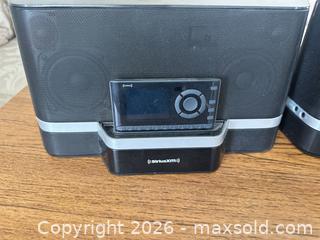 MaxSold Auction: SiriusXM SXABB2 Pair Docking Speakers with Bluetooth & Remote - Las Vegas (Nevada, USA) PARTNER MANAGED Estate Sale Online Auction - Argent Star Court