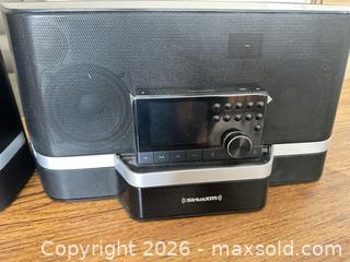 MaxSold Auction: SiriusXM SXABB2 Pair Docking Speakers with Bluetooth & Remote - Las Vegas (Nevada, USA) PARTNER MANAGED Estate Sale Online Auction - Argent Star Court