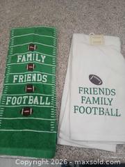 MaxSold Auction: Sonoma Cotton Hand Towels, Football Motif, Set of 2 - Las Vegas (Nevada, USA) PARTNER MANAGED Estate Sale Online Auction - Argent Star Court