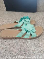 MaxSold Auction: Sonoma Mint/Aqua Slide Sandal, Women’s Size 7 - Las Vegas (Nevada, USA) PARTNER MANAGED Estate Sale Online Auction - Argent Star Court