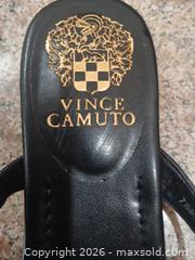 MaxSold Auction: Vince Camuto Black Rhinestone Jeweled Sandals, Size 7.5 - Las Vegas (Nevada, USA) PARTNER MANAGED Estate Sale Online Auction - Argent Star Court