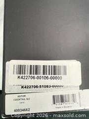 MaxSold Auction: Waterford Astor Cocktail/Coupe Glasses, Set of 2 - Las Vegas (Nevada, USA) PARTNER MANAGED Estate Sale Online Auction - Argent Star Court