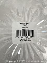 MaxSold Auction: Waterford Balmoral Crystal Tray, Starburst Cut - Las Vegas (Nevada, USA) PARTNER MANAGED Estate Sale Online Auction - Argent Star Court