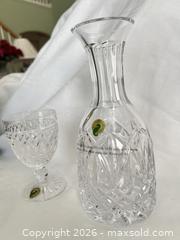 MaxSold Auction: Waterford Clear Lead Crystal Decanter with Wine Goblets - Las Vegas (Nevada, USA) PARTNER MANAGED Estate Sale Online Auction - Argent Star Court