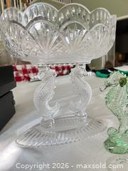 MaxSold Auction: Waterford Crystal Clear Bowl, Candlestick, Seahorse & Votive Set - Las Vegas (Nevada, USA) PARTNER MANAGED Estate Sale Online Auction - Argent Star Court