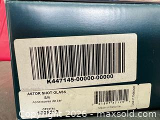 MaxSold Auction: Waterford Diamond Cut Crystal Shot Glasses, Set of 4 - Las Vegas (Nevada, USA) PARTNER MANAGED Estate Sale Online Auction - Argent Star Court