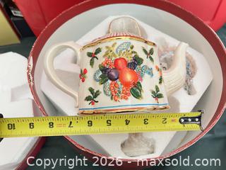 MaxSold Auction: Waterford Holiday Heirlooms Georgian Teaset Floral/Fruit Porcelain - Las Vegas (Nevada, USA) PARTNER MANAGED Estate Sale Online Auction - Argent Star Court