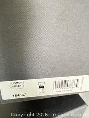 MaxSold Auction: Waterford Lismore Crystal Wine Goblets, Pair - Las Vegas (Nevada, USA) PARTNER MANAGED Estate Sale Online Auction - Argent Star Court