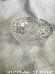 MaxSold Auction: Waterford Rosalee Clear Lead Crystal Ring Bowl / Trinket Bowl - Set of 2 - Las Vegas (Nevada, USA) PARTNER MANAGED Estate Sale Online Auction - Argent Star Court