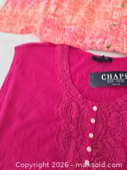 MaxSold Auction: Women's Tops Bundle, Chaps & Various, Size L, Multi-Color - Las Vegas (Nevada, USA) PARTNER MANAGED Estate Sale Online Auction - Argent Star Court