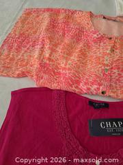 MaxSold Auction: Women's Tops Bundle, Chaps & Various, Size L, Multi-Color - Las Vegas (Nevada, USA) PARTNER MANAGED Estate Sale Online Auction - Argent Star Court