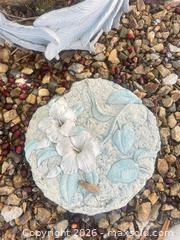 MaxSold Auction: Concrete Angel Garden Planter with 2 Round Stepping Stones - Las Vegas (Nevada, USA) SELLER MANAGED Estate Sale Online Auction - Bright Sun Court