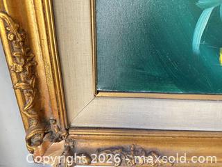 MaxSold Auction: Mid-20th Century Oil on Canvas Floral Still Life, Signed - Las Vegas (Nevada, USA) SELLER MANAGED Estate Sale Online Auction - Bright Sun Court