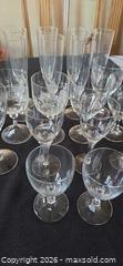 MaxSold Auction: Set of 18 Clear Glass Wine Glasses - Las Vegas (Nevada, USA) SELLER MANAGED Estate Sale Online Auction - Bright Sun Court