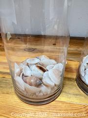 MaxSold Auction: Set of 3 Clear Glass Coastal Floating Candles with Seashells - Las Vegas (Nevada, USA) SELLER MANAGED Estate Sale Online Auction - Bright Sun Court
