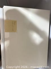 MaxSold Auction: White Modern 3-Drawer Laminate/MDF Chest / Dresser - Las Vegas (Nevada, USA) SELLER MANAGED Estate Sale Online Auction - Bright Sun Court