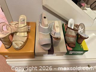 MaxSold Auction: Women’s slip on heals - Las Vegas (Nevada, USA) SELLER MANAGED Estate Sale Online Auction - Bright Sun Court
