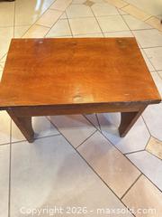 MaxSold Auction: Wooden Step Stool - Las Vegas (Nevada, USA) SELLER MANAGED Estate Sale Online Auction - Bright Sun Court
