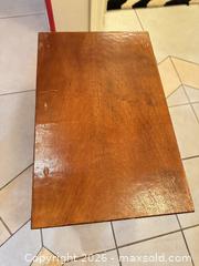 MaxSold Auction: Wooden Step Stool - Las Vegas (Nevada, USA) SELLER MANAGED Estate Sale Online Auction - Bright Sun Court