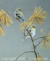 MaxSold Auction: Robert Bateman - American Goldfinch - Winter Dress, limited edition print, - Mississauga (Ontario, Canada) SELLER MANAGED Downsizing Online Auction - Romark Mews